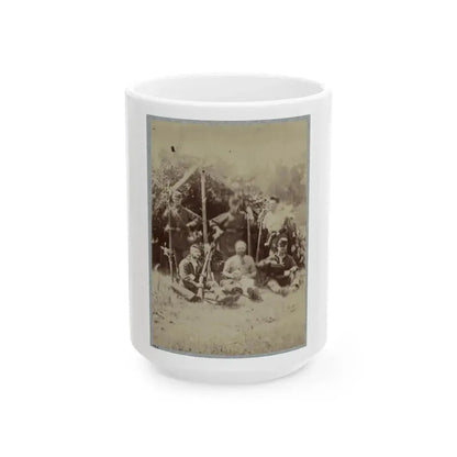 2d Rhode Island Infantry 004 (U.S. Civil War) White Coffee Mug 15oz - Go Mug Yourself