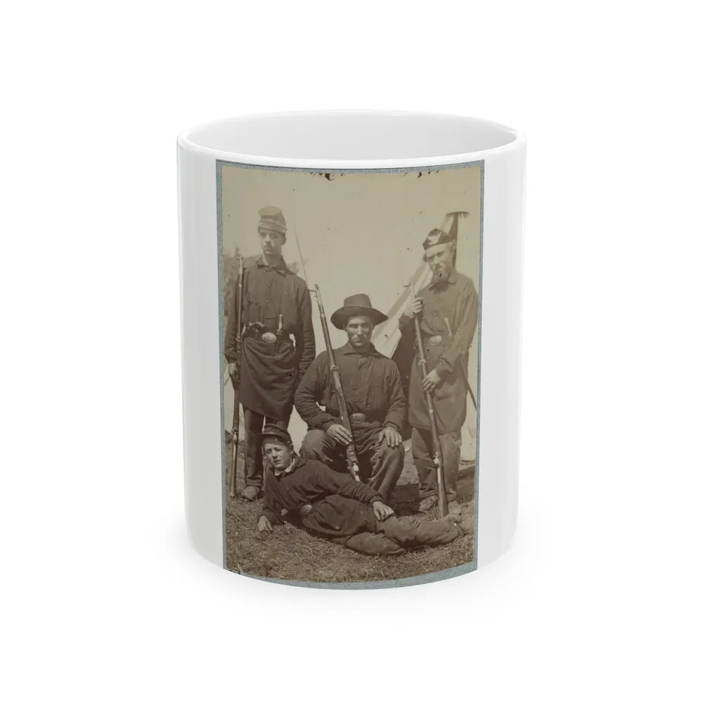 2d Rhode Island Infantry 005 (U.S. Civil War) White Coffee Mug-11oz-Go Mug Yourself