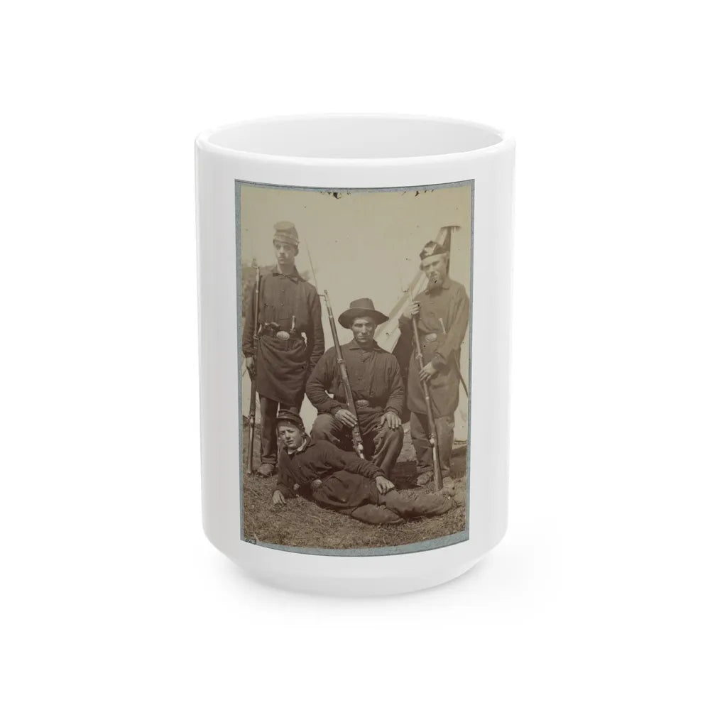 2d Rhode Island Infantry 005 (U.S. Civil War) White Coffee Mug-15oz-Go Mug Yourself