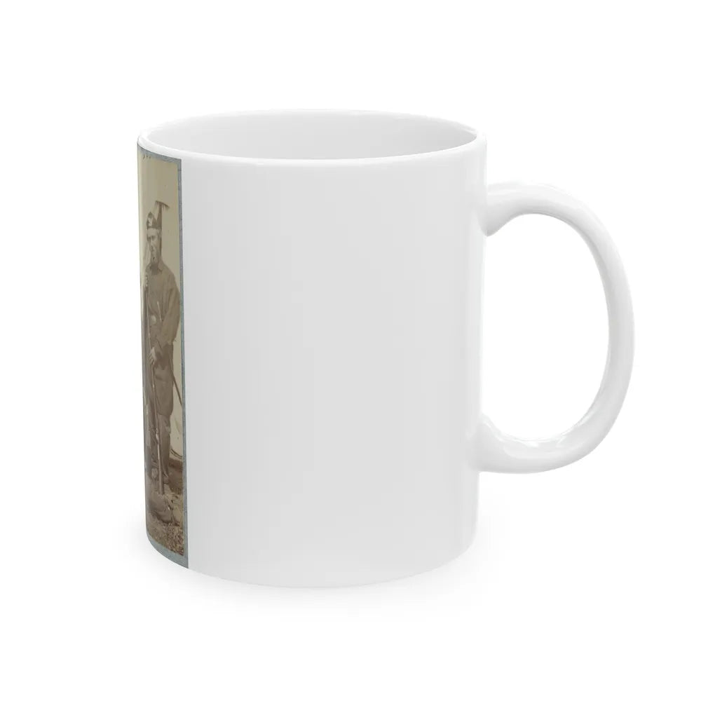 2d Rhode Island Infantry 005 (U.S. Civil War) White Coffee Mug-Go Mug Yourself