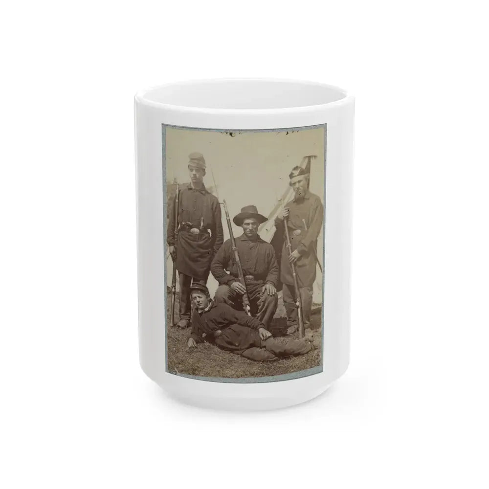 2d Rhode Island Infantry 005 (U.S. Civil War) White Coffee Mug 15oz - Go Mug Yourself