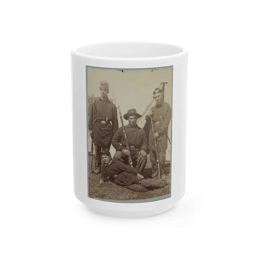 2d Rhode Island Infantry 005 (U.S. Civil War) White Coffee Mug 15oz - Go Mug Yourself