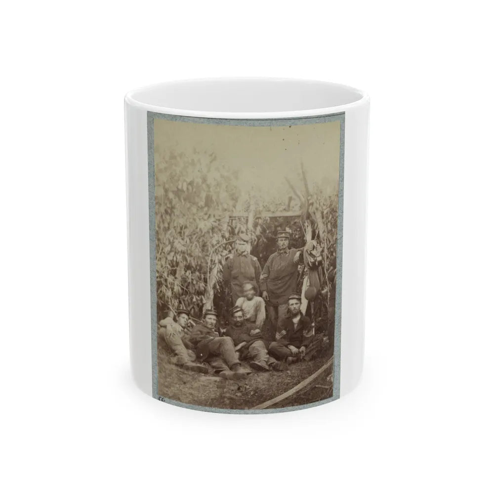 2d Rhode Island Infantry 006 (U.S. Civil War) White Coffee Mug-11oz-Go Mug Yourself