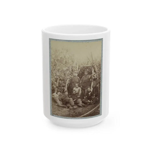 2d Rhode Island Infantry 006 (U.S. Civil War) White Coffee Mug 15oz - Go Mug Yourself