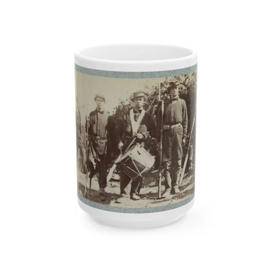 2d Rhode Island Infantry 007 (U.S. Civil War) White Coffee Mug-15oz-Go Mug Yourself