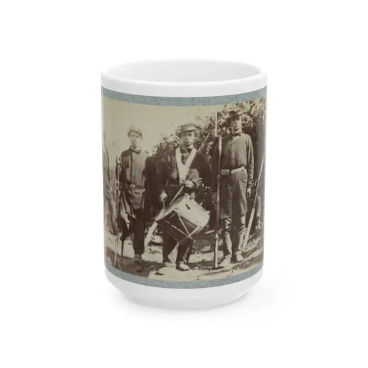 2d Rhode Island Infantry 007 (U.S. Civil War) White Coffee Mug 15oz - Go Mug Yourself