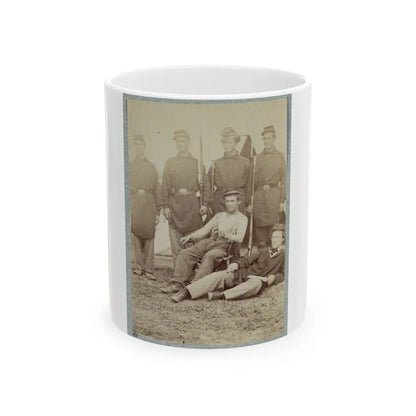 2d Rhode Island Infantry 008 (U.S. Civil War) White Coffee Mug-11oz-Go Mug Yourself