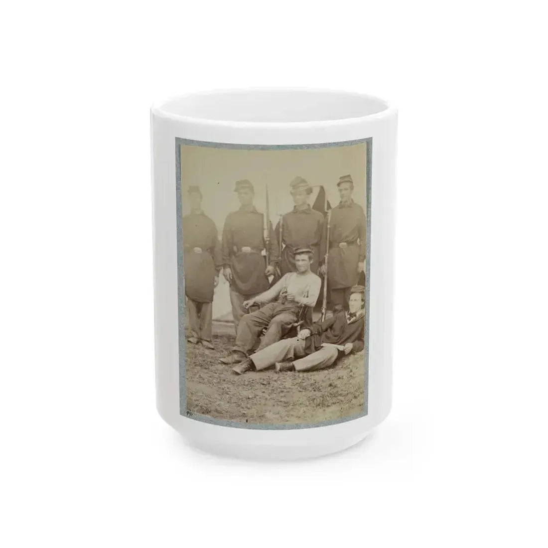 2d Rhode Island Infantry 008 (U.S. Civil War) White Coffee Mug 15oz - Go Mug Yourself