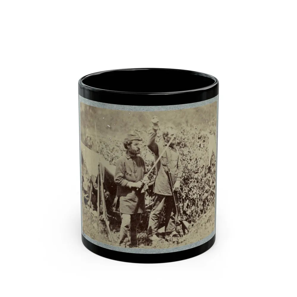 2d Rhode Island Infantry 009 (U.S. Civil War) Black Coffee Mug-11oz-Go Mug Yourself