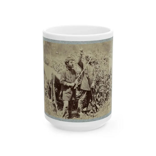 2d Rhode Island Infantry 009 (U.S. Civil War) White Coffee Mug 15oz - Go Mug Yourself