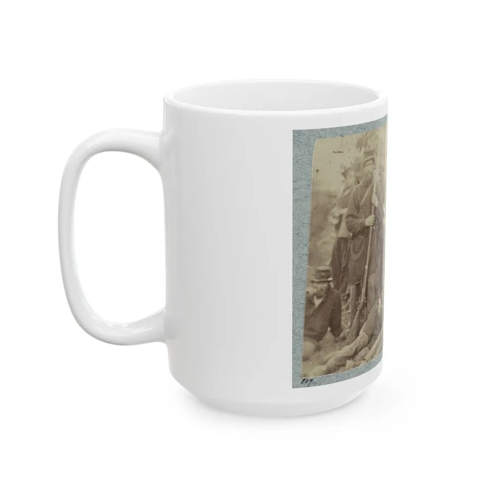 2d Rhode Island Infantry 011 (U.S. Civil War) White Coffee Mug-Go Mug Yourself