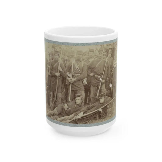 2d Rhode Island Infantry 011 (U.S. Civil War) White Coffee Mug 15oz - Go Mug Yourself