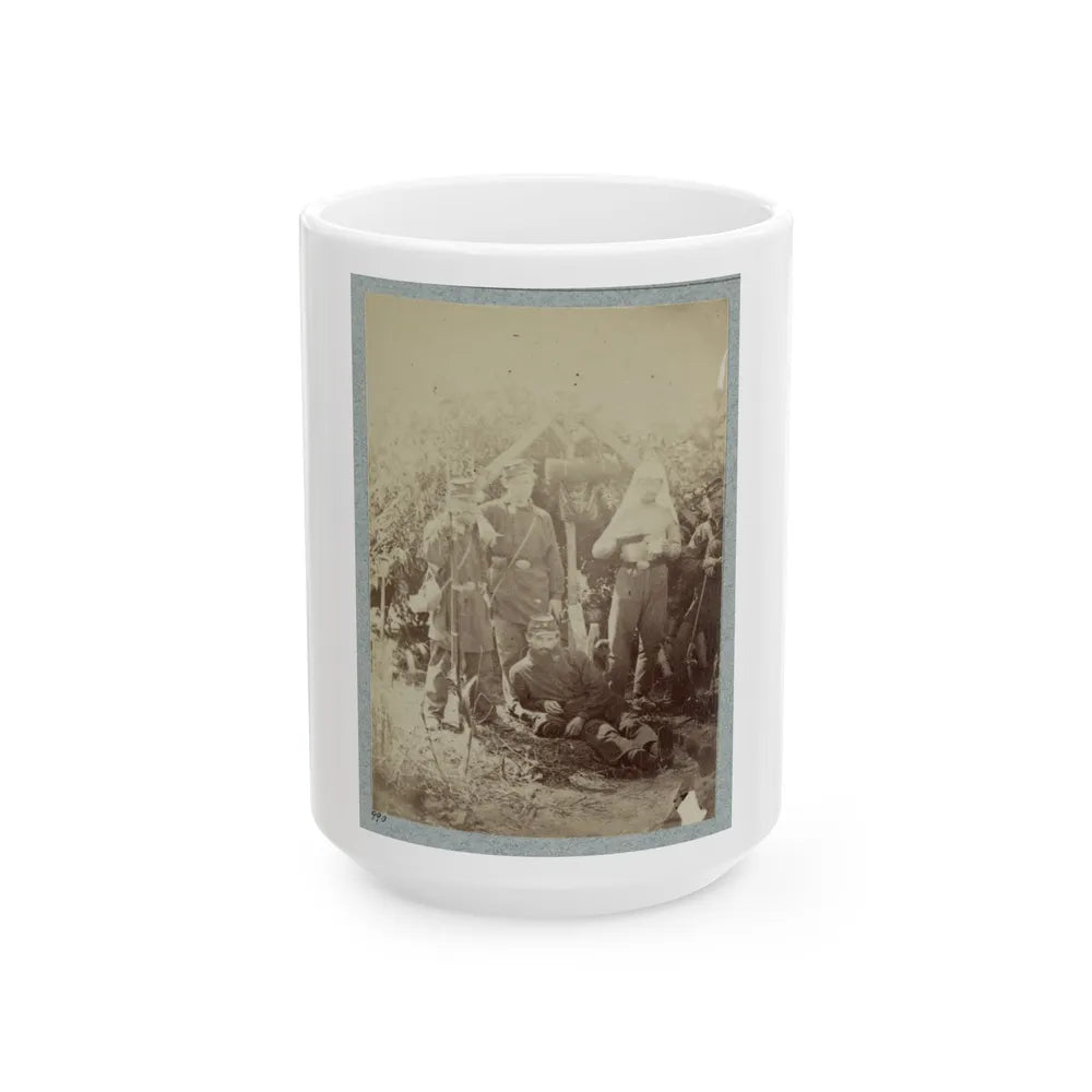 2d Rhode Island Infantry 012 (U.S. Civil War) White Coffee Mug-15oz-Go Mug Yourself