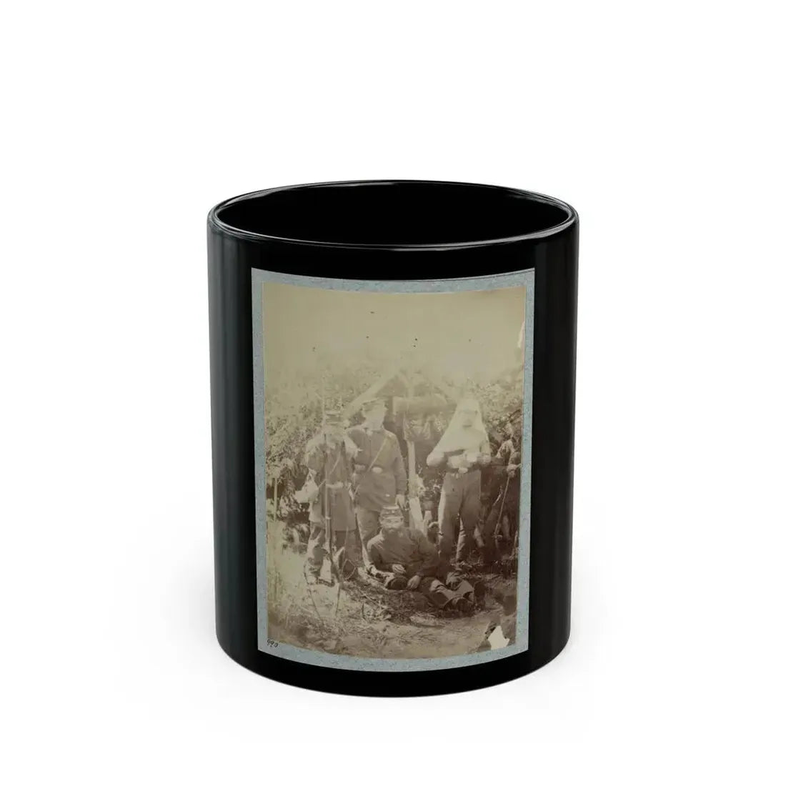 2d Rhode Island Infantry 012 (U.S. Civil War) Black Coffee Mug 11oz - Go Mug Yourself