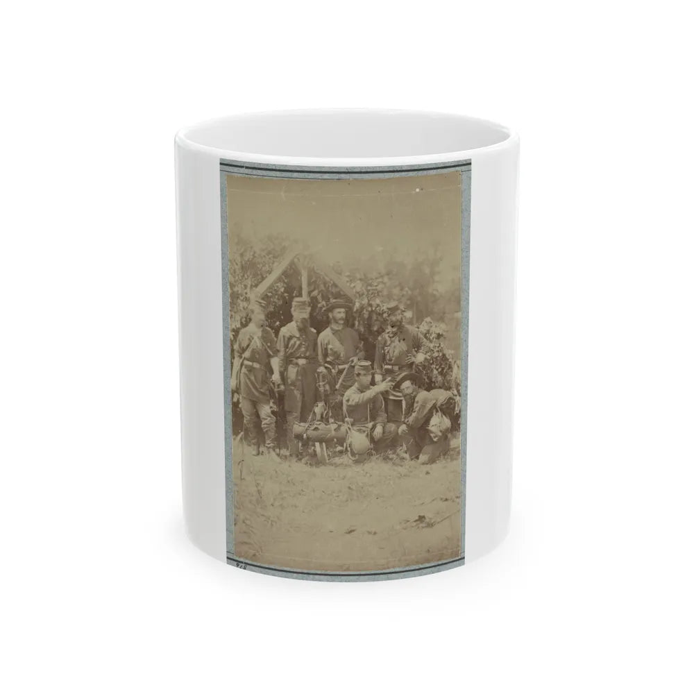 2d Rhode Island Infantry 015 (U.S. Civil War) White Coffee Mug-11oz-Go Mug Yourself