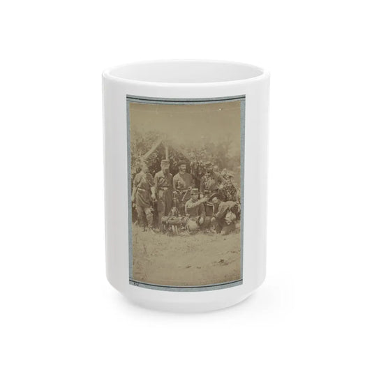 2d Rhode Island Infantry 015 (U.S. Civil War) White Coffee Mug-15oz-Go Mug Yourself