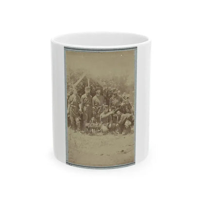2d Rhode Island Infantry 015 (U.S. Civil War) White Coffee Mug 11oz - Go Mug Yourself