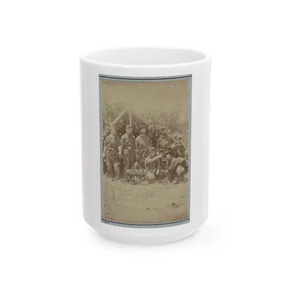 2d Rhode Island Infantry 015 (U.S. Civil War) White Coffee Mug 15oz - Go Mug Yourself