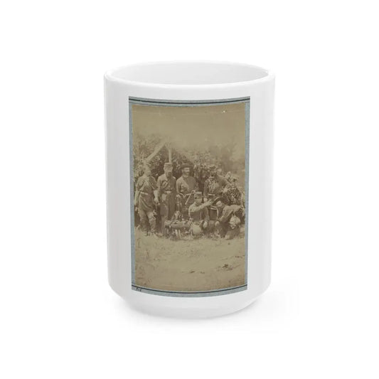 2d Rhode Island Infantry 015 (U.S. Civil War) White Coffee Mug 15oz - Go Mug Yourself
