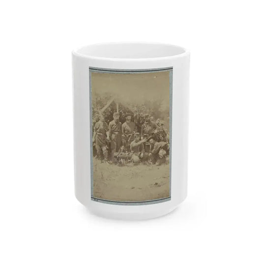 2d Rhode Island Infantry 015 (U.S. Civil War) White Coffee Mug 15oz - Go Mug Yourself