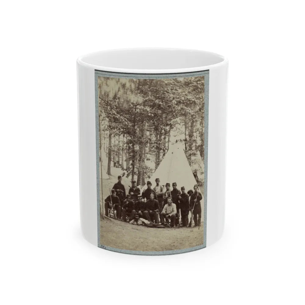 2d Rhode Island Infantry 016 (U.S. Civil War) White Coffee Mug-11oz-Go Mug Yourself