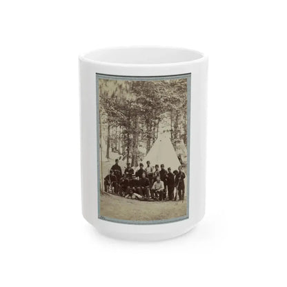 2d Rhode Island Infantry 016 (U.S. Civil War) White Coffee Mug 15oz - Go Mug Yourself