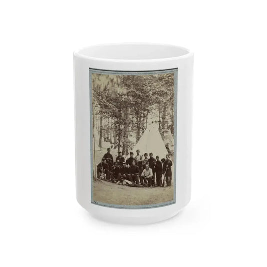 2d Rhode Island Infantry 016 (U.S. Civil War) White Coffee Mug 15oz - Go Mug Yourself