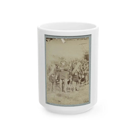 2d Rhode Island Infantry 017 (U.S. Civil War) White Coffee Mug 15oz - Go Mug Yourself