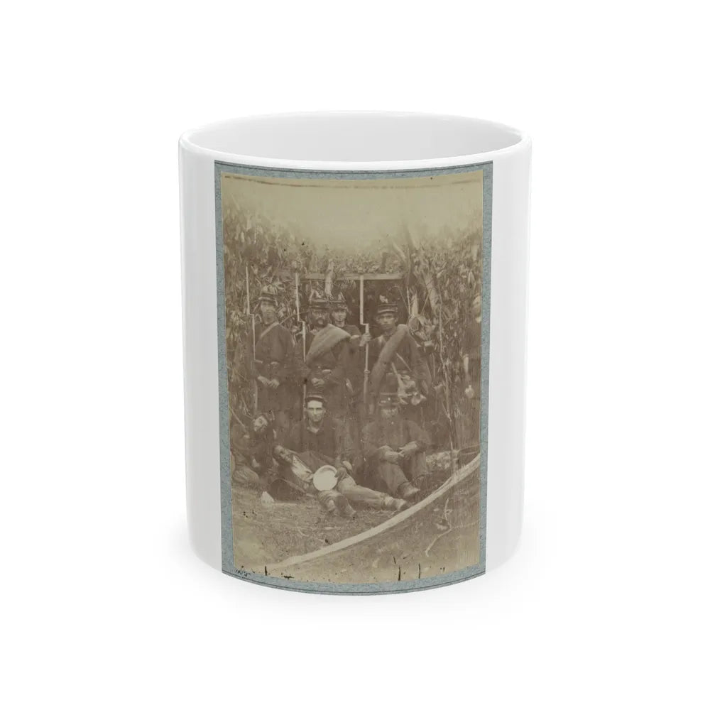 2d Rhode Island Infantry 019 (U.S. Civil War) White Coffee Mug-11oz-Go Mug Yourself