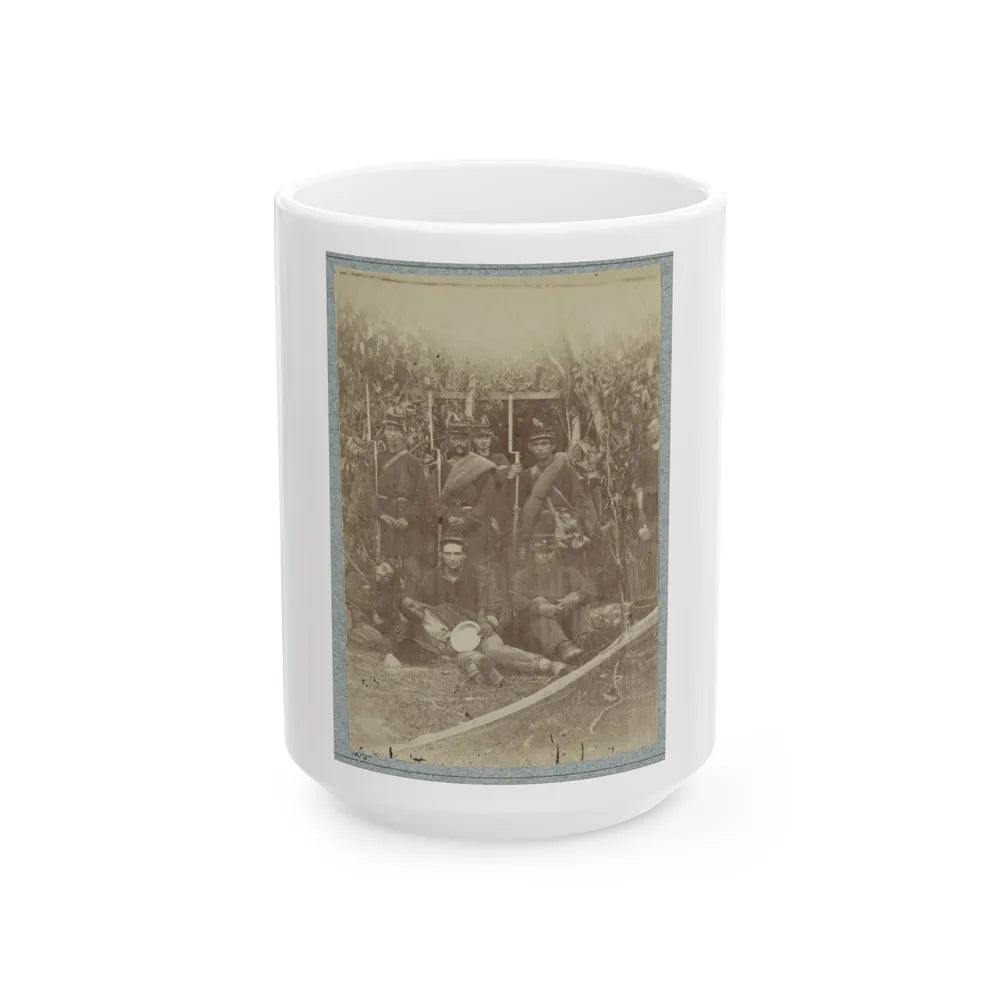 2d Rhode Island Infantry 019 (U.S. Civil War) White Coffee Mug-15oz-Go Mug Yourself