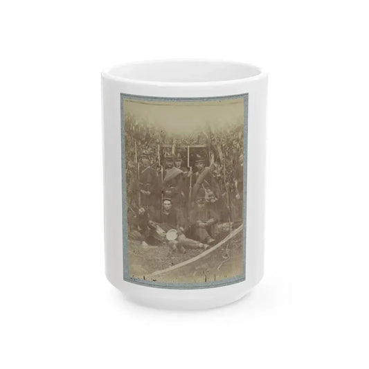 2d Rhode Island Infantry 019 (U.S. Civil War) White Coffee Mug 15oz - Go Mug Yourself