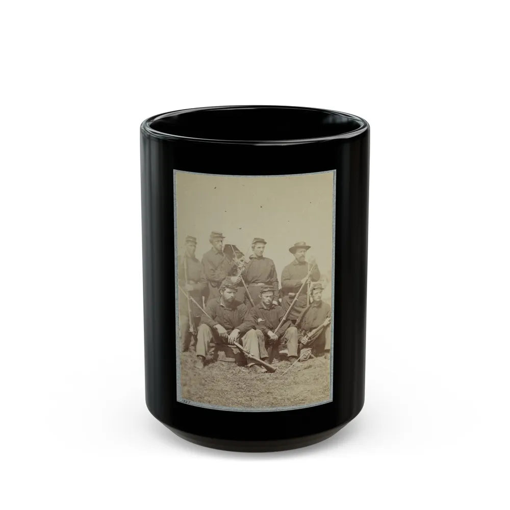 2d Rhode Island Infantry 020 (U.S. Civil War) Black Coffee Mug-15oz-Go Mug Yourself