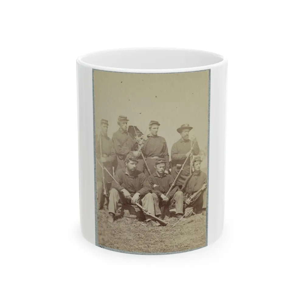 2d Rhode Island Infantry 020 (U.S. Civil War) White Coffee Mug-11oz-Go Mug Yourself