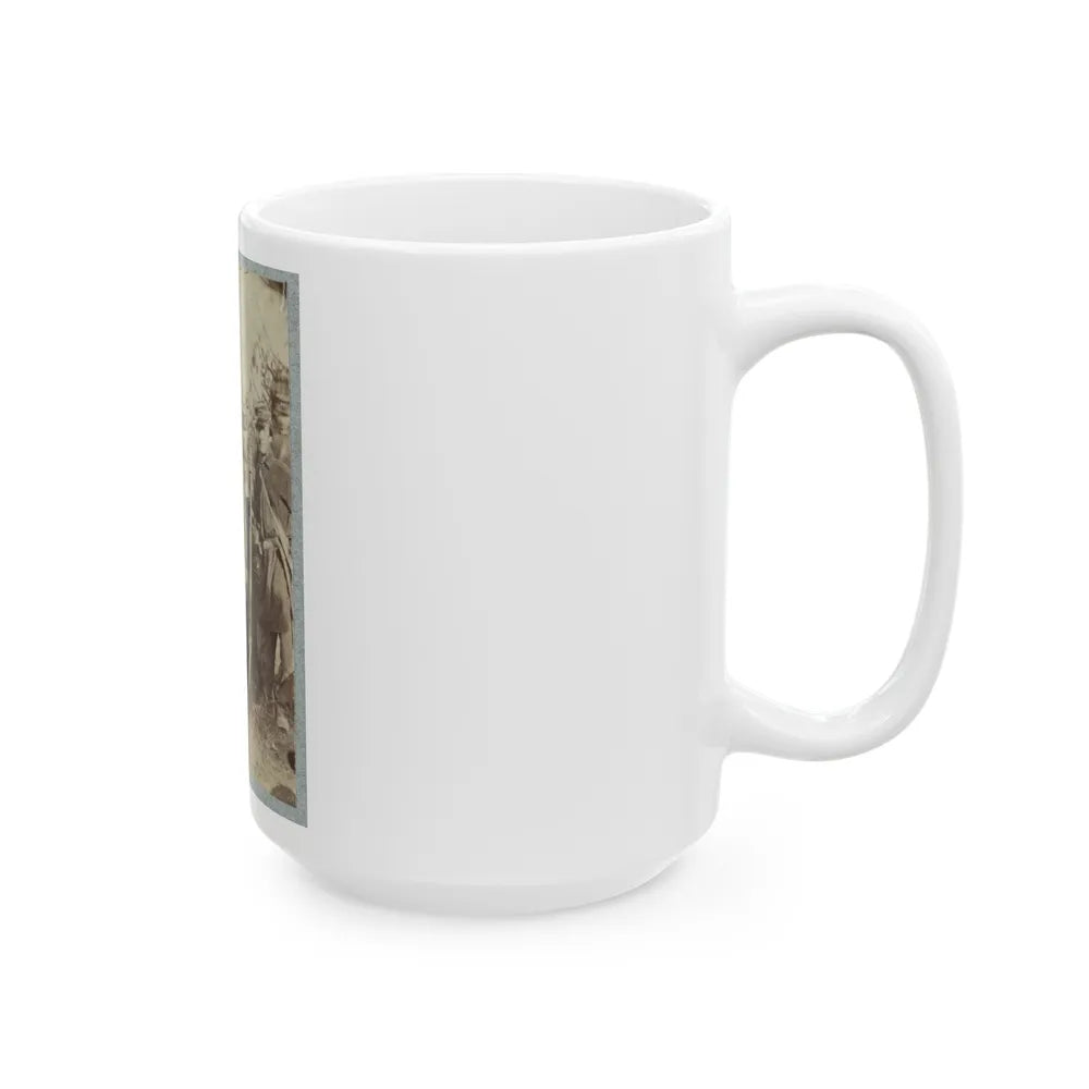 2d Rhode Island Infantry 021 (U.S. Civil War) White Coffee Mug-Go Mug Yourself