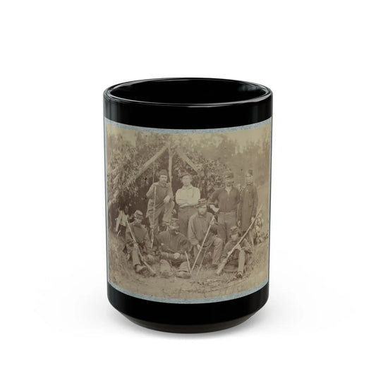 2d Rhode Island Infantry 022 (U.S. Civil War) Black Coffee Mug-15oz-Go Mug Yourself