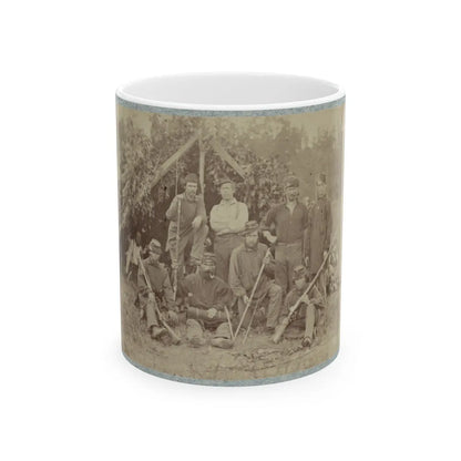 2d Rhode Island Infantry 022 (U.S. Civil War) White Coffee Mug-11oz-Go Mug Yourself