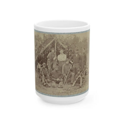 2d Rhode Island Infantry 022 (U.S. Civil War) White Coffee Mug-15oz-Go Mug Yourself