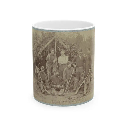 2d Rhode Island Infantry 022 (U.S. Civil War) White Coffee Mug 11oz - Go Mug Yourself