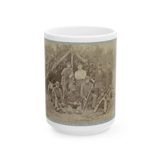 2d Rhode Island Infantry 022 (U.S. Civil War) White Coffee Mug 15oz - Go Mug Yourself