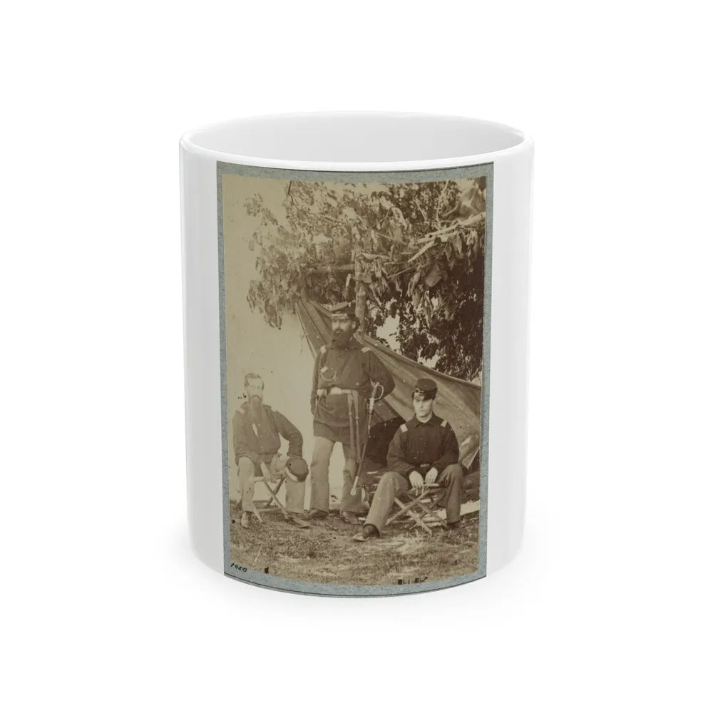 2d Rhode Island Infantry 023 (U.S. Civil War) White Coffee Mug-11oz-Go Mug Yourself