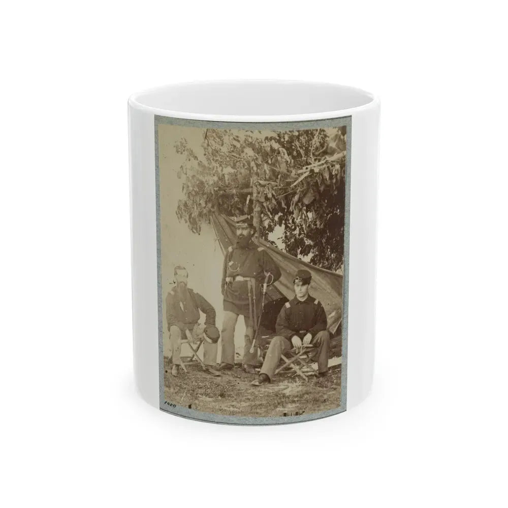 2d Rhode Island Infantry 023 (U.S. Civil War) White Coffee Mug 11oz - Go Mug Yourself