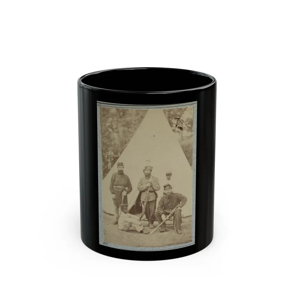 2d Rhode Island Infantry 024 (U.S. Civil War) Black Coffee Mug-11oz-Go Mug Yourself