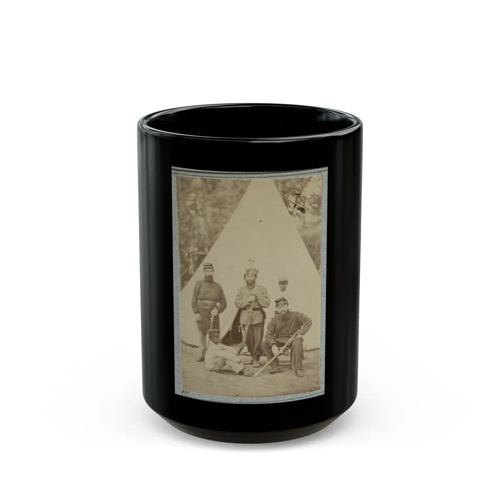 2d Rhode Island Infantry 024 (U.S. Civil War) Black Coffee Mug-15oz-Go Mug Yourself