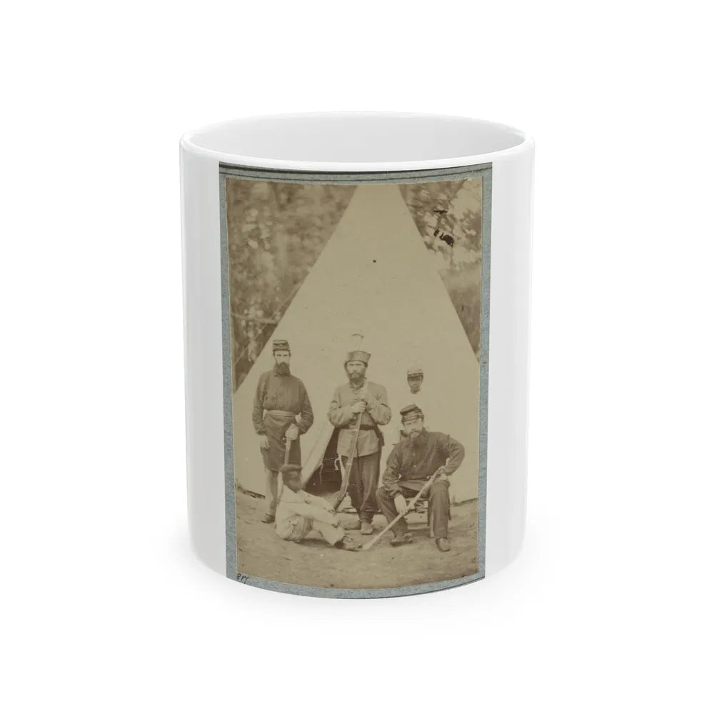 2d Rhode Island Infantry 024 (U.S. Civil War) White Coffee Mug-11oz-Go Mug Yourself