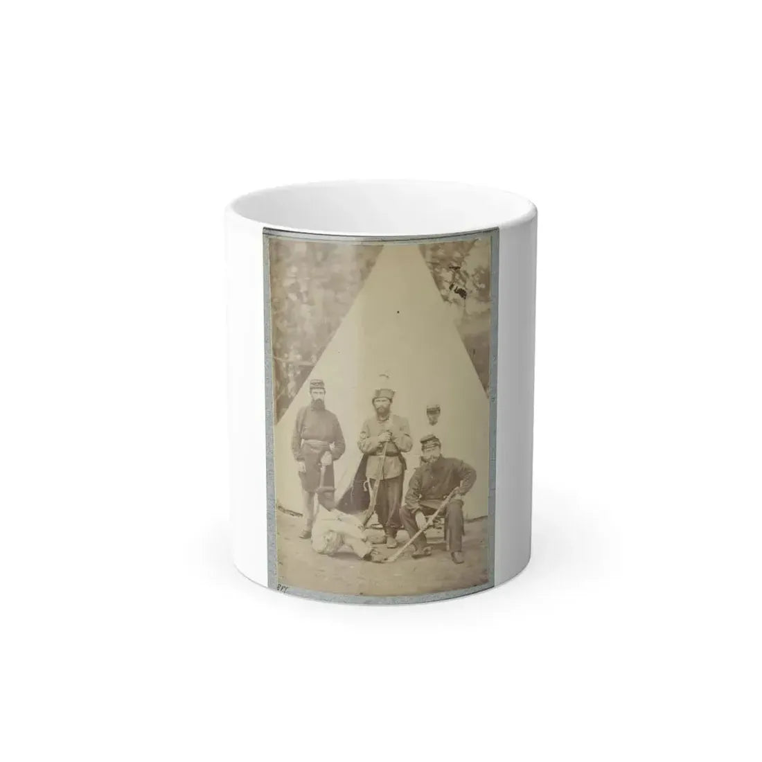 2D Rhode Island Infantry 024 (U.S. Civil War) Color Changing Coffee Mug 11oz - Go Mug Yourself