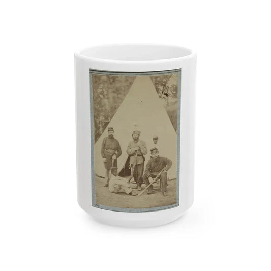 2d Rhode Island Infantry 024 (U.S. Civil War) White Coffee Mug 15oz - Go Mug Yourself