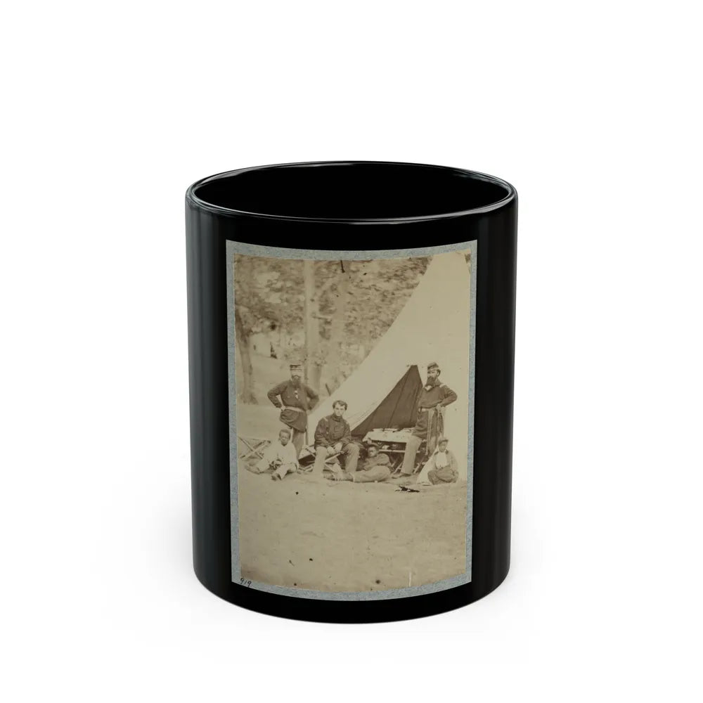 2d Rhode Island Infantry 025 (U.S. Civil War) Black Coffee Mug-11oz-Go Mug Yourself