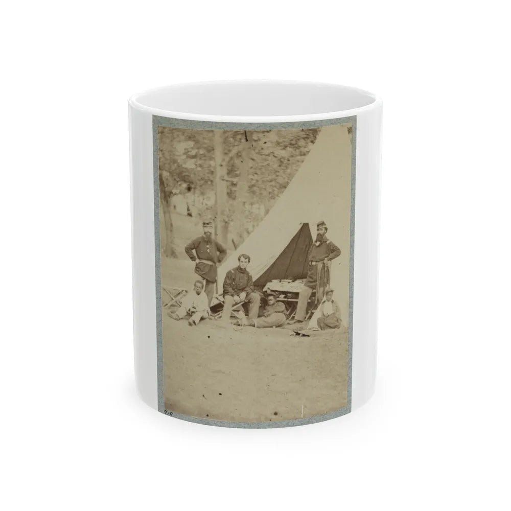 2d Rhode Island Infantry 025 (U.S. Civil War) White Coffee Mug-11oz-Go Mug Yourself