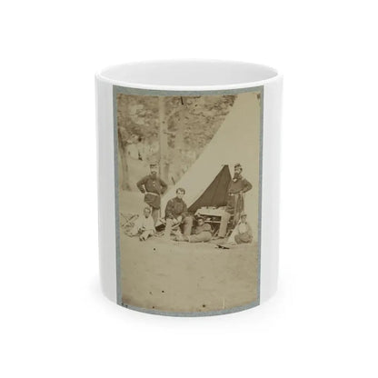 2d Rhode Island Infantry 025 (U.S. Civil War) White Coffee Mug 11oz - Go Mug Yourself