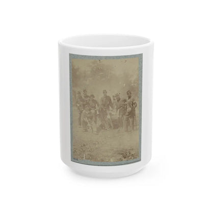 2d Rhode Island Infantry 027 (U.S. Civil War) White Coffee Mug-15oz-Go Mug Yourself